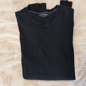 Banana Republic Luxury Blend Black Lightweight Sweater